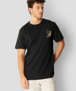 T-Shirts Clean Cut Copenhagen | Trey Cotton T-Shirt - Sort