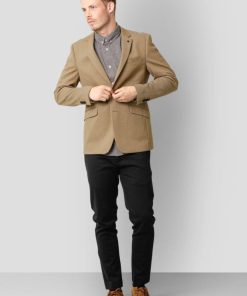 Blazere Clean Cut Copenhagen | Milano Jersey Stretch Blazer - Mork Kamel