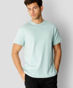 T-Shirts Clean Cut Copenhagen | Madrid V-Neck T-Shirt - Minty Green