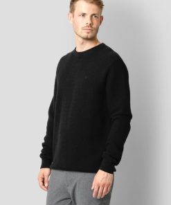 Strik Clean Cut Copenhagen | Oliver Recycled Cotton Jumper - Sort