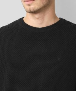 Strik Clean Cut Copenhagen | Oliver Recycled Cotton Jumper - Sort