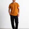 T-Shirts Clean Cut Copenhagen | Basic Organic T-Shirt - Rust Orange