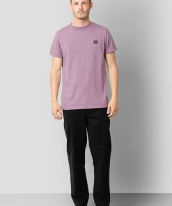 T-Shirts Clean Cut Copenhagen | Basic Organic T-Shirt - Dusty Purple