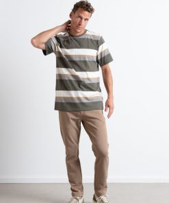 Bukser Clean Cut Copenhagen | Milano Jersey Stretch Pants - Mork Kamel Mel