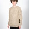 Strik Clean Cut Copenhagen | Aksel Knit Crew Neck - Ecru Melange