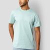 T-Shirts Clean Cut Copenhagen | Ronald Cotton T-Shirt - Minty Green