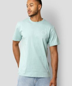 T-Shirts Clean Cut Copenhagen | Ronald Cotton T-Shirt - Minty Green