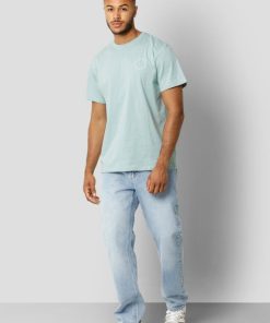 T-Shirts Clean Cut Copenhagen | Ronald Cotton T-Shirt - Minty Green