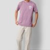 T-Shirts Clean Cut Copenhagen | Sami Cotton T-Shirt - Dusty Purple