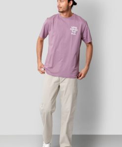 T-Shirts Clean Cut Copenhagen | Sami Cotton T-Shirt - Dusty Purple