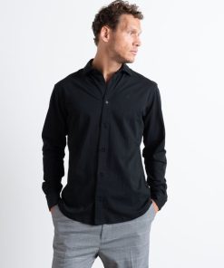 Skjorter Clean Cut Copenhagen | Clean Formal Stretch Shirt - Sort