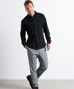 Skjorter Clean Cut Copenhagen | Clean Formal Stretch Shirt - Sort