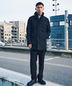 Jakker & Frakke Clean Cut Copenhagen | Blake Car Coat - Sort