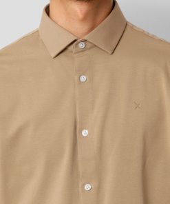 Skjorter & Overskjorter Clean Cut Copenhagen | Clean Formal Stretch Shirt - Varm Sand