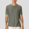 T-Shirts Clean Cut Copenhagen | Mathis Cotton T-Shirt - Stovet Gron