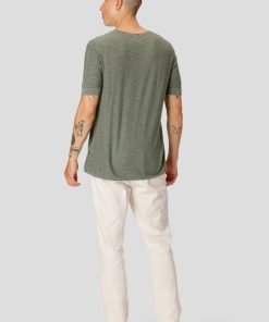 T-Shirts Clean Cut Copenhagen | Mathis Cotton T-Shirt - Stovet Gron