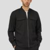 Skjorter & Overskjorter Clean Cut Copenhagen | Copenhagen Jeff Zip Overshirt - Sort