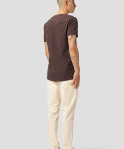 T-Shirts Clean Cut Copenhagen | Kolding Organic Cotton T-Shirt - Dark Brown