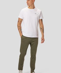 Bukser Clean Cut Copenhagen | Milano Jersey Stretch Pants - Stovet Gron Melange