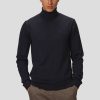 Strik Clean Cut Copenhagen | Merino Wool Knitted Rollneck - Navy