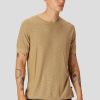 T-Shirts Clean Cut Copenhagen | Mathis Cotton T-Shirt - Varm Sand