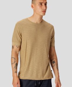 T-Shirts Clean Cut Copenhagen | Mathis Cotton T-Shirt - Varm Sand