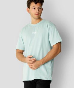 T-Shirts Clean Cut Copenhagen | Cohen Logo Cotton T-Shirt - Minty Green