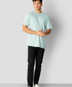 T-Shirts Clean Cut Copenhagen | Cohen Logo Cotton T-Shirt - Minty Green