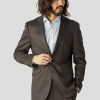 Blazere Clean Cut Copenhagen | Kameron 2-Button Blazer - Brown Checked