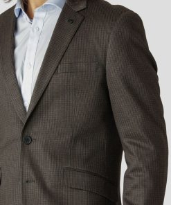 Blazere Clean Cut Copenhagen | Kameron 2-Button Blazer - Brown Checked