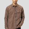 Skjorter & Overskjorter Clean Cut Copenhagen | Jayden Flannel Overshirt - Brown Mix