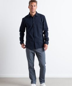 Skjorter & Overskjorter Clean Cut Copenhagen | Clean Formal Stretch Shirt - Navy