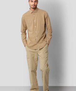 Skjorter Clean Cut Copenhagen | Clean Formal Stretch Shirt - Varm Sand