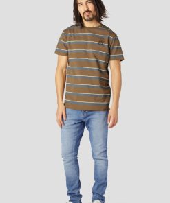 T-Shirts Clean Cut Copenhagen | Grant Organic T-Shirt - Mork Kamel