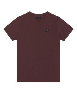 T-Shirts Clean Cut Copenhagen | Basic Organic T-Shirt - Dark Plum