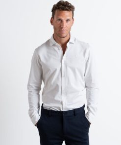 Skjorter Clean Cut Copenhagen | Valencia Stretch Shirt - Hvid