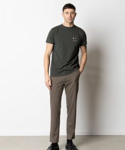 T-Shirts Clean Cut Copenhagen | Patrick Organic T-Shirt - Morke Gron