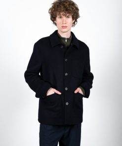 Jakker & Frakke Clean Cut Copenhagen | Jeremy Padded Jacket - Navy