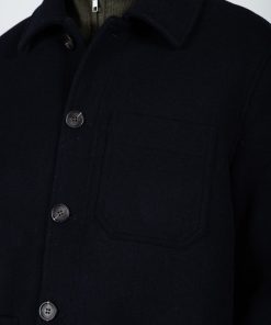 Jakker & Frakke Clean Cut Copenhagen | Jeremy Padded Jacket - Navy