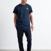 T-Shirts Clean Cut Copenhagen | Geo Organic T-Shirt - Navy