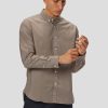 Skjorter Clean Cut Copenhagen | Oxford Stretch Shirt - Stovet Gron