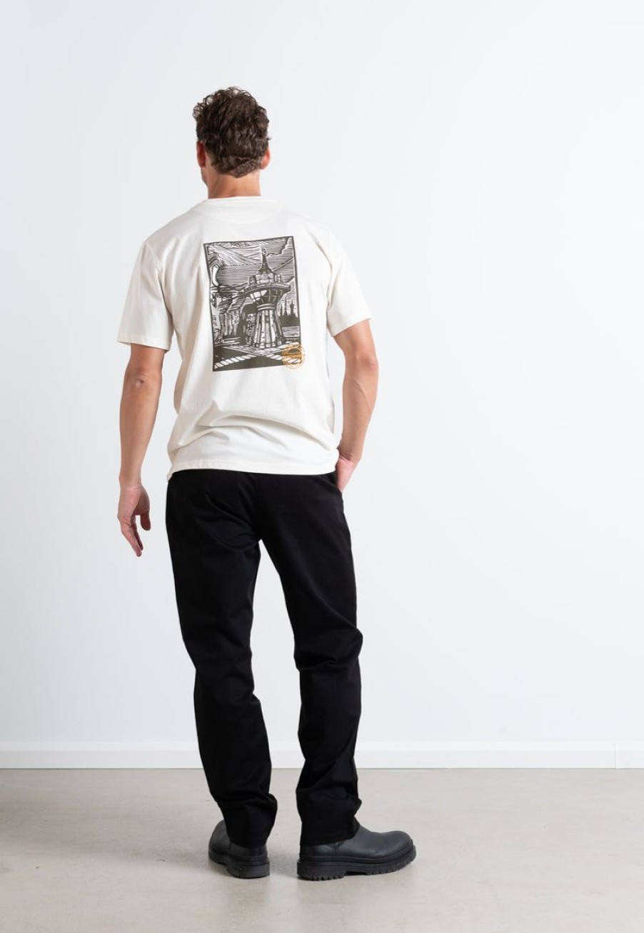 T-Shirts Clean Cut Copenhagen | William Organic T-Shirt - Ecru