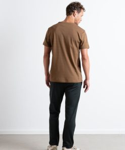 T-Shirts Clean Cut Copenhagen | Madrid V-Neck T-Shirt - Brun