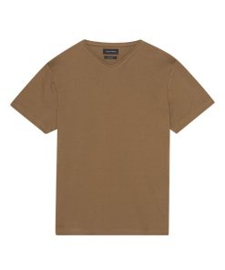 T-Shirts Clean Cut Copenhagen | Madrid V-Neck T-Shirt - Brun