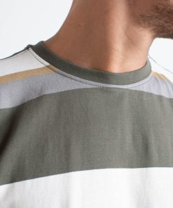 T-Shirts Clean Cut Copenhagen | Bradley Cotton T-Shirt - Army Stripes