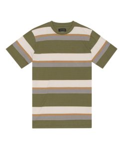 T-Shirts Clean Cut Copenhagen | Bradley Cotton T-Shirt - Army Stripes