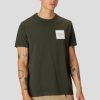 T-Shirts Clean Cut Copenhagen | Jake Organic T-Shirt - Morke Gron