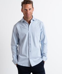 Skjorter & Overskjorter Clean Cut Copenhagen | Clean Formal Stretch Shirt - Lysebla