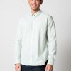 Skjorter Clean Cut Copenhagen | Oxford Stretch Shirt - Minty Green Melange