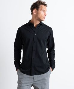 Skjorter & Overskjorter Clean Cut Copenhagen | Clean Formal Stretch Shirt - Sort